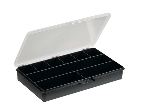 Sortierkasten B.271xT.173xH.41mm 9feste Fächer Box 9