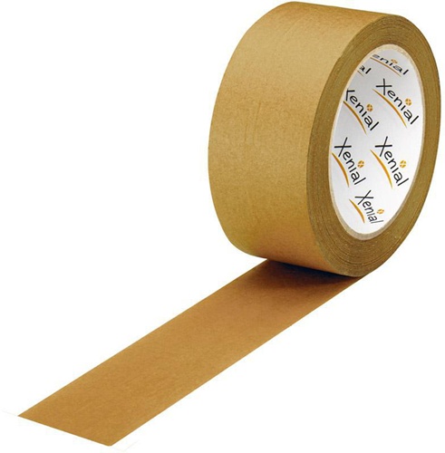Klebeband Breite 50mm Länge 50m Stärke 130µ Papier braun XENIAL