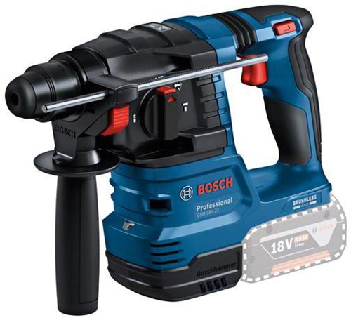 Bosch Akku-Geräte-Set GSR/GBH m.2 Geräten m.Schraubendreher-/Bohrer-Set o.Akku Tasche