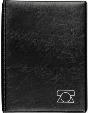 BRUNNEN Telefonringbuch 106434090 DIN A5 A-Z schwarz