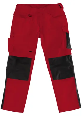 MASCOT Bundhose MANNHEIM rot/schwarz (12679-442)