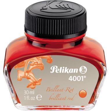 Pelikan Tinte 4001 301036 30ml Glas brillantrot