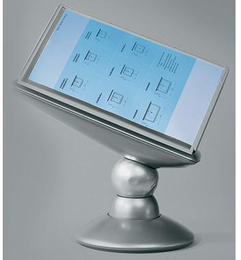 DURABLE Sichttafelständer SHERPA motion 10 558737 DIN A4 graphit