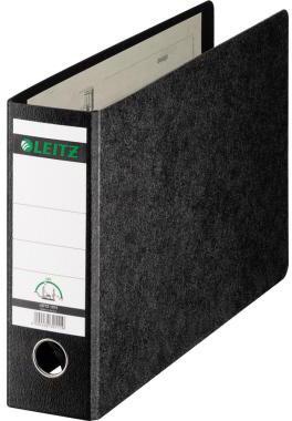 Leitz Ordner 10740000 DIN A4 quer 80mm Pappe schwarz