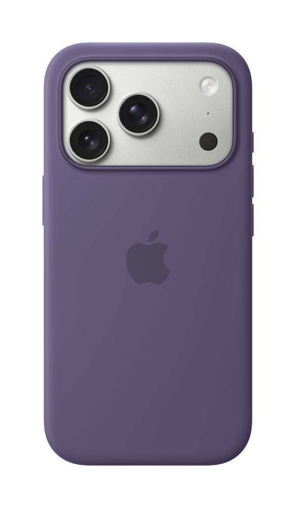 Apple iPhone 17 Pro Silikon Case mit MagSafe, Nebelviolett
