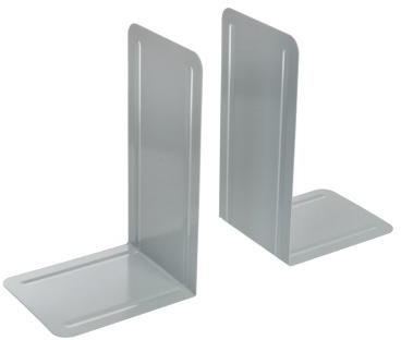 Westcott Buchstütze E-10243 00 127x240x145mm grau 2 St.