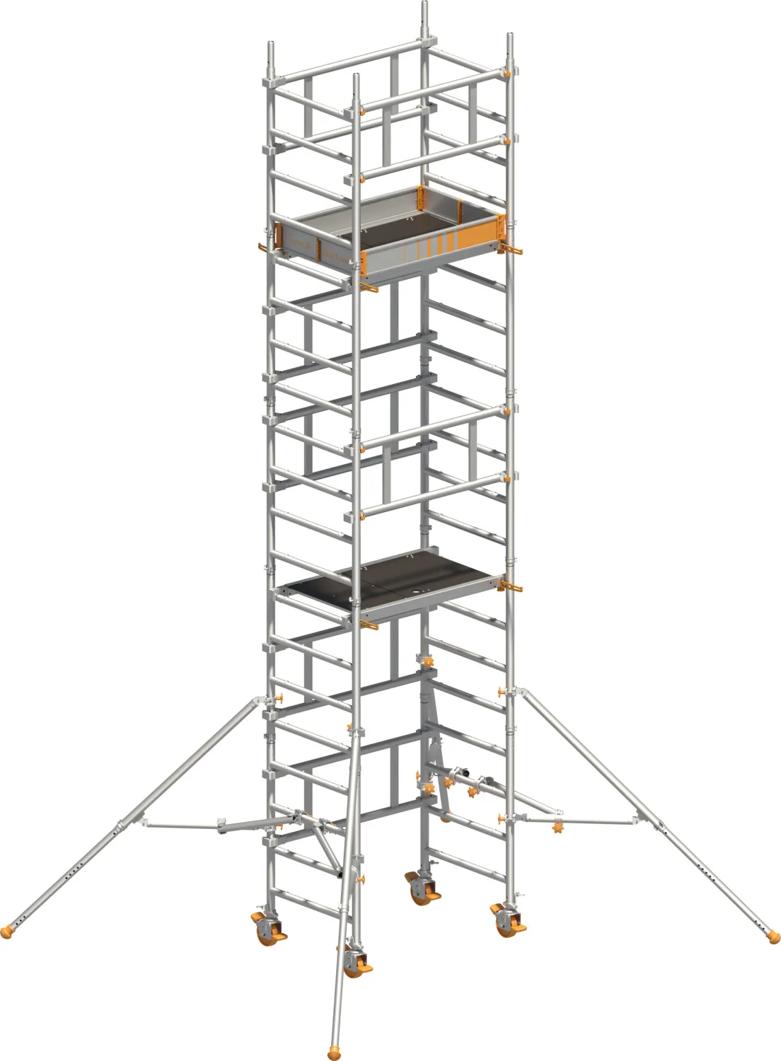 Layher Fahrgerüst SoloTower Typ: 1600104 | SH: 4,15 m / AH: 6,15 m