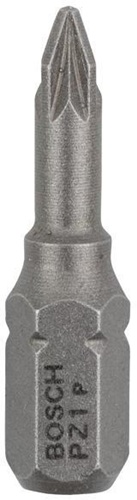 Bosch Schrauberbit Extra-Hart ISO1173 C6.3 PZ 1 L.25mm 1/4Zoll-Außen-6kt 100er Pack
