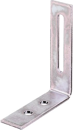 Verstellwinkel L.65x80mm B.20mm S.2,5mm STA roh galv.verz.d.pass.GAH