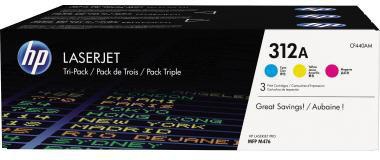 HP Toner CF440AM 312A c/m/y 3 St./Pack.
