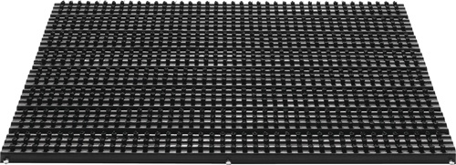 Fußmatte schwarz PP L385xB590xS22mm