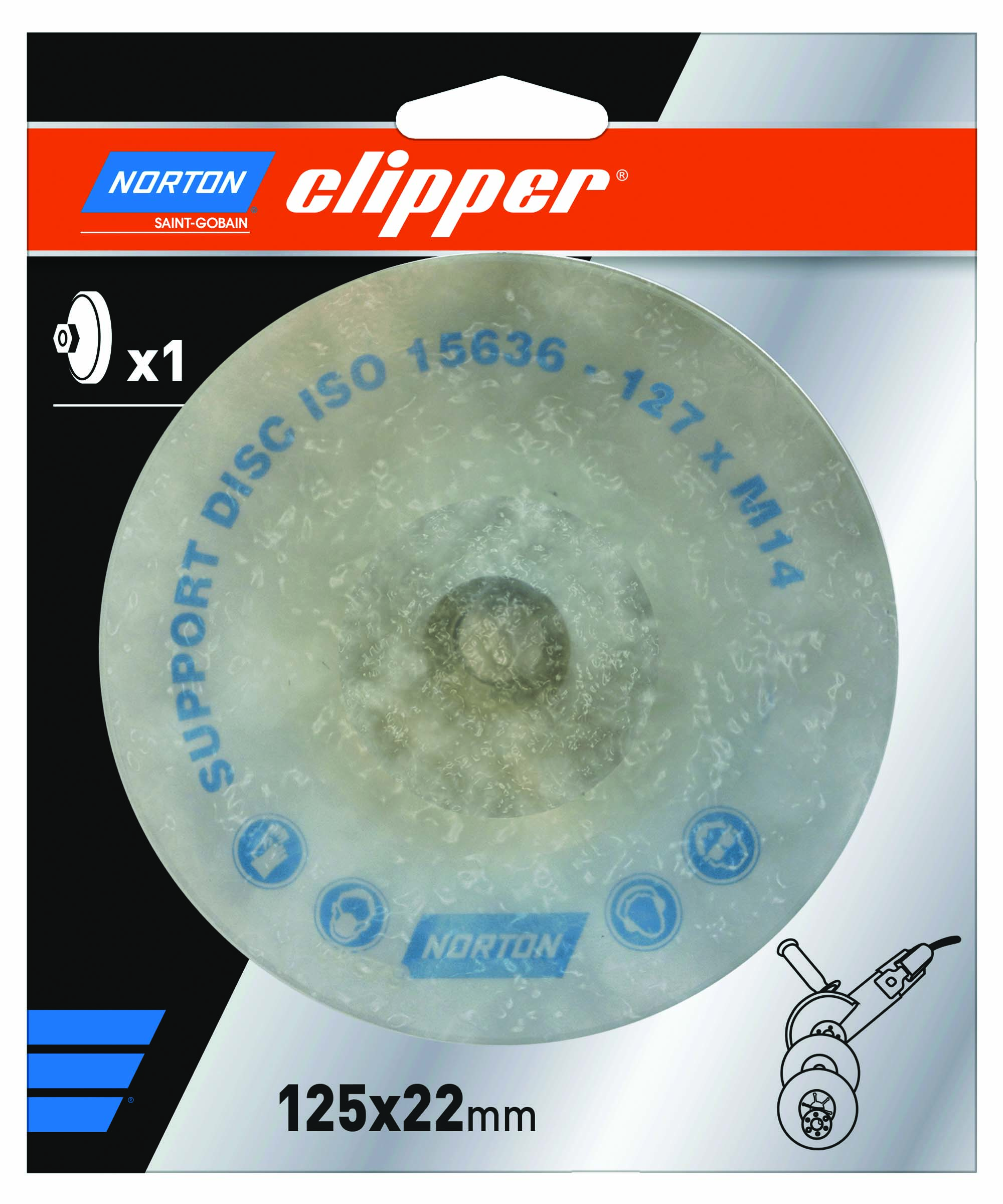 Norton Clipper Stützteller