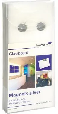 Legamaster Magnet 7-181700 für Glasboard 12mm si 6 St./Pack.