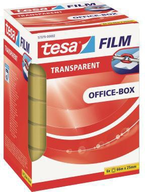 tesa Klebefilm tesafilm 57379-00002 25mmx66m transparent 6 St./Pack