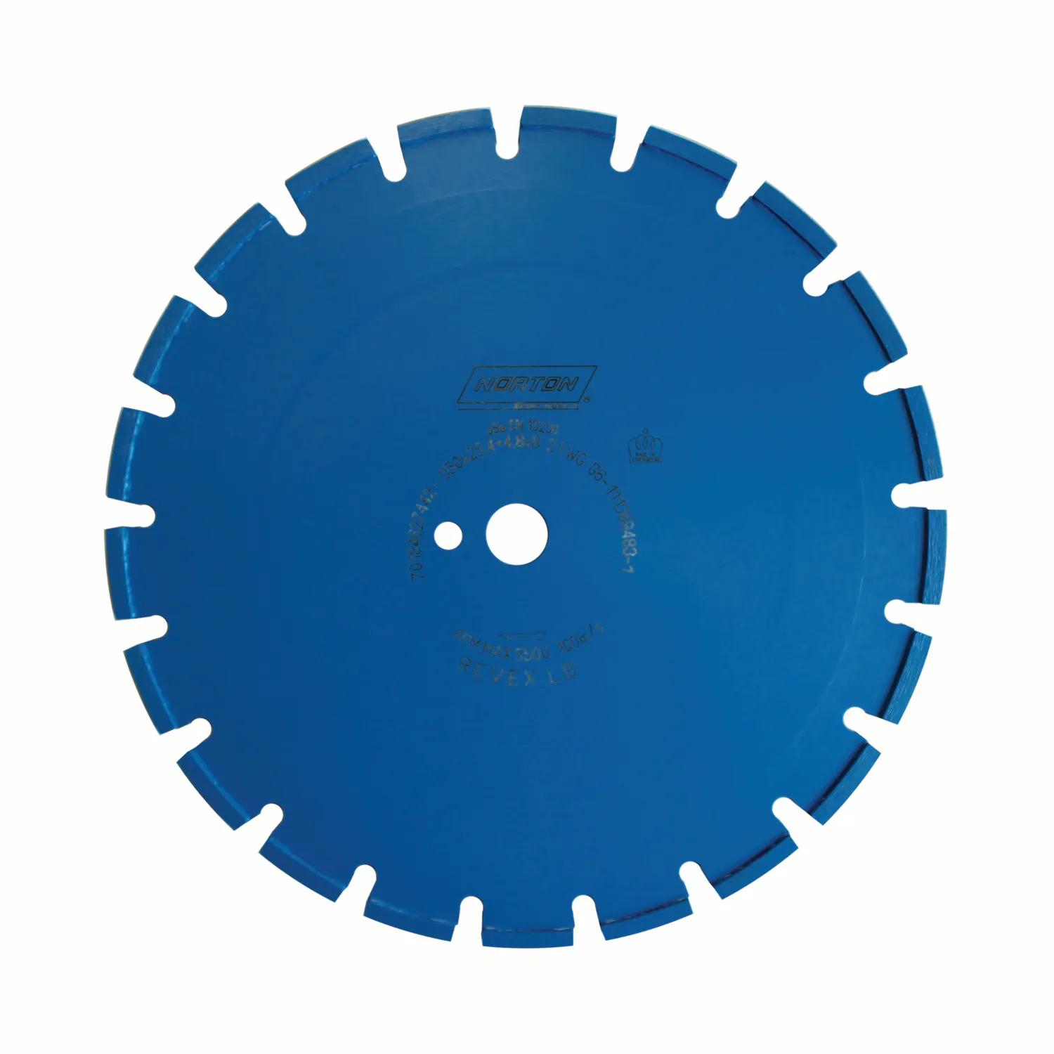 Norton Clipper Diamanttrennscheibe Extreme Beton LB - 350  x  25,4 mm