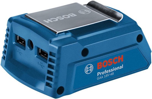 Bosch Akku-Ladeadapter GAA 18V-48 Sp.18V LxBxH 99x72x44mm Ladestrom 2x2,4A