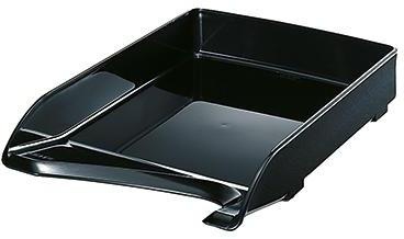 Leitz Briefablage Elegant 52200095 DIN A4 stapelbar PS schwarz