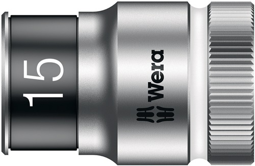 Steckschlüsseleinsatz 8790 HMC HF 1/2 Zoll 6-kant SW 15mm L.37mm WERA