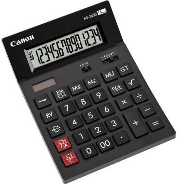 Canon Tischrechner AS-2400 4585B001AB Solar/Batterie