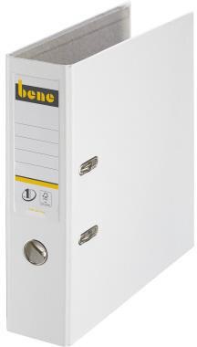 Bene Ordner 291400 WS DIN A4 80mm PP weiß