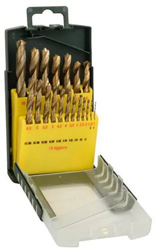 Bosch Metallbohrer-Set HSS-TiN 19tlg. D.1-10mm Gripbox