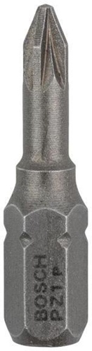 Bosch Schrauberbit Extra-Hart ISO1173 C6.3 PZ 1 L.25mm 1/4Zoll-Außen-6kt 3erPack