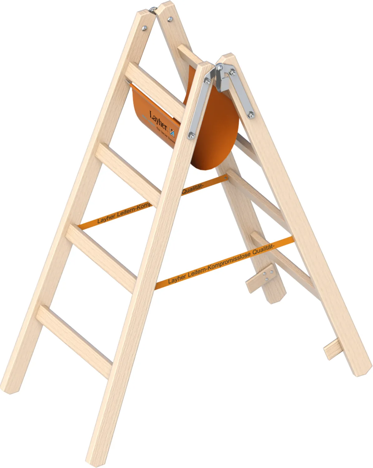Layher Holzstehleiter 1053 nach Ö-Norm Z1501