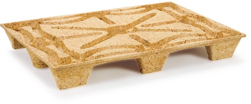 Pressholzpalette Maße 760x1140mm Tragkraft 900 kg Container Format TRANSPAK