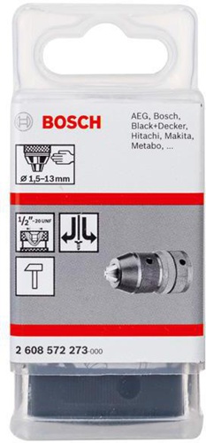 Bosch Schnellspannbohrfutter SUPRA SK Spann-W.1,5-13mm f.R/L-Lauf f.GBM 13-2 REProf.