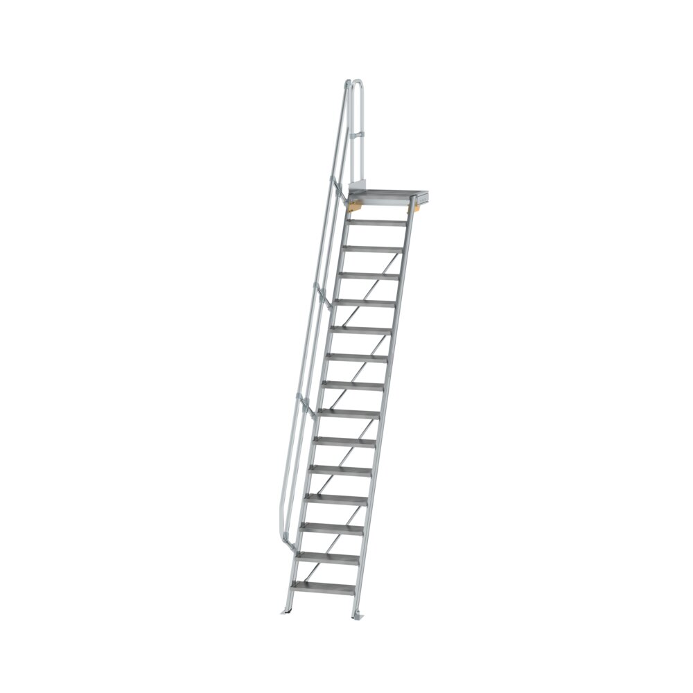 MUNK Treppe Aluminium,Stahl verzinkt