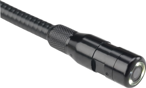 Kamerakopf Kabel-L.90cm Kamerakopf-D.17mm 4 LED´s m.Kab.RIDGID