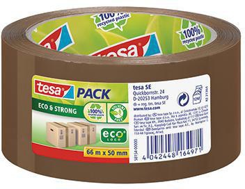 tesa Packband tesapack Eco & Strong 58154-00000 50mmx66m braun