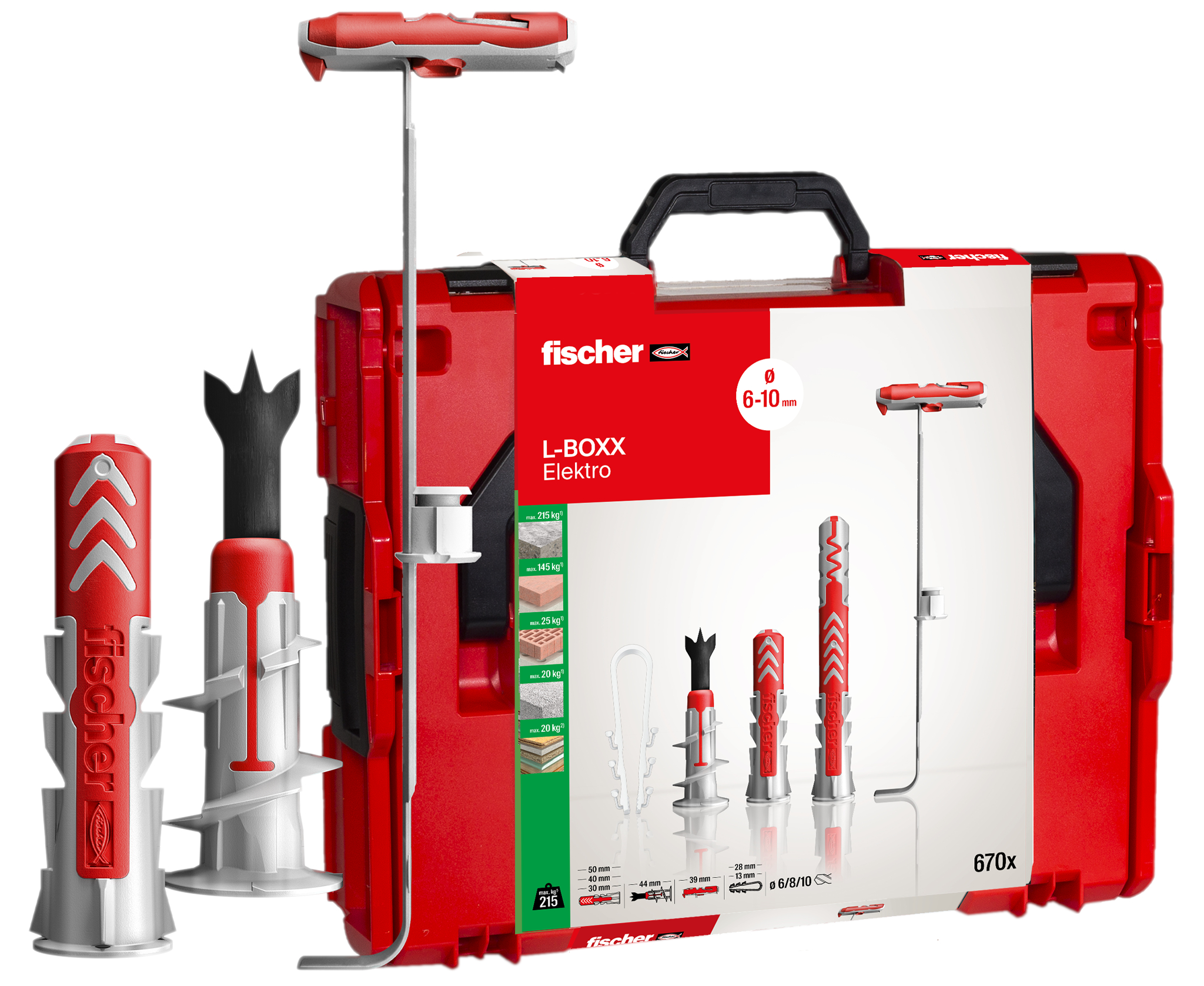 fischer L-BOXX 102 Elektro (670 Teile)