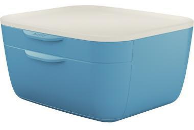 Leitz Schubladenbox Cosy 53570061 A4 PS 2Schübe blau