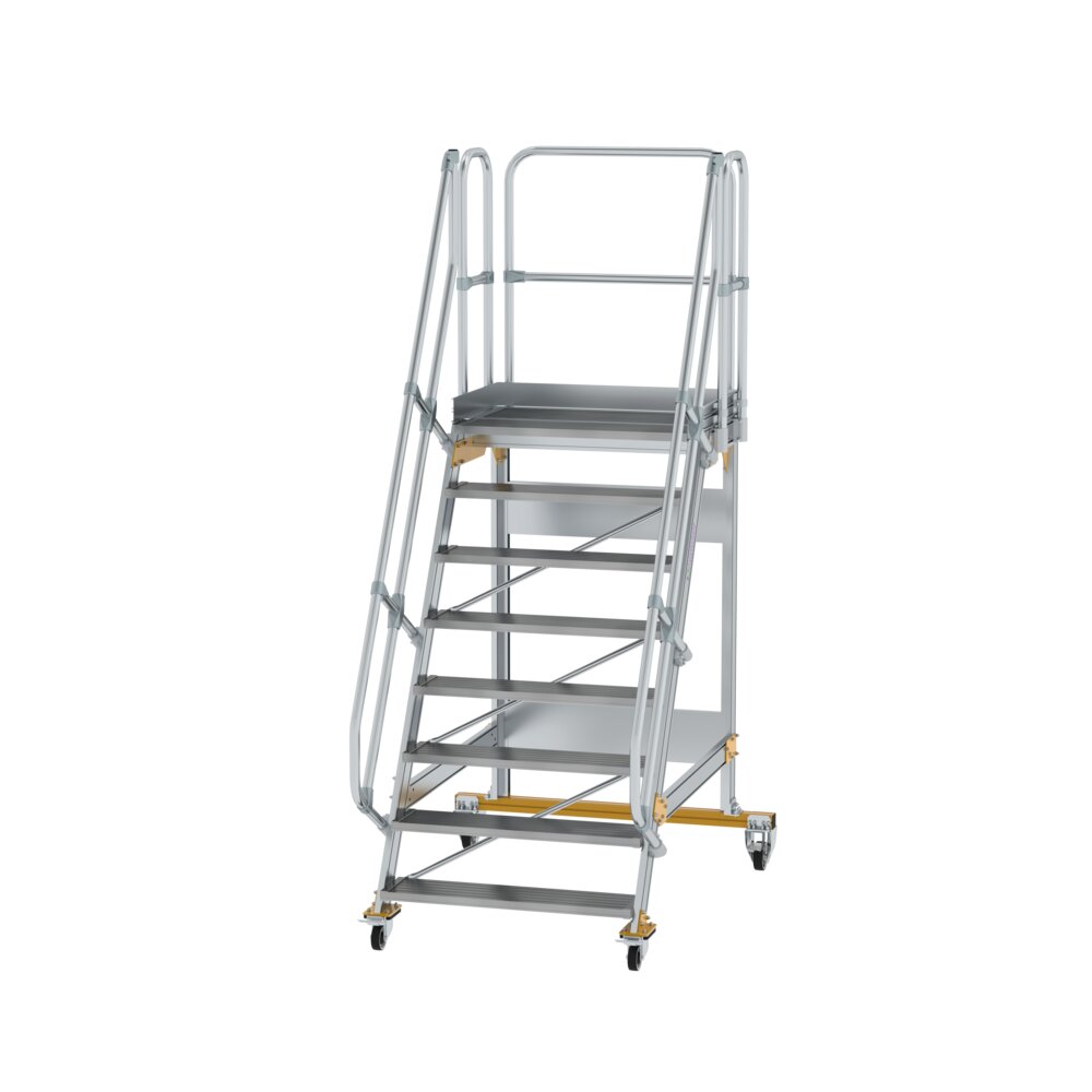 MUNK Plattformtreppe Aluminium,Stahl verzinkt