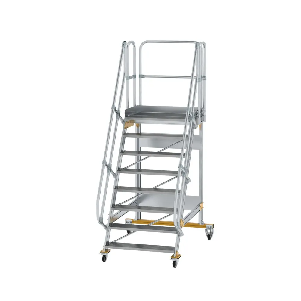MUNK Plattformtreppe Aluminium,Stahl verzinkt