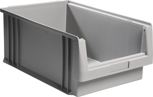 Sichtlagerkasten PLK L500xB315xH200mm PP grau LA-KA-PE