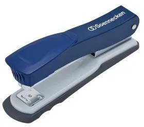Soennecken Heftgerät 3163 bis 25Blatt Metall 24/6 26/6 blau