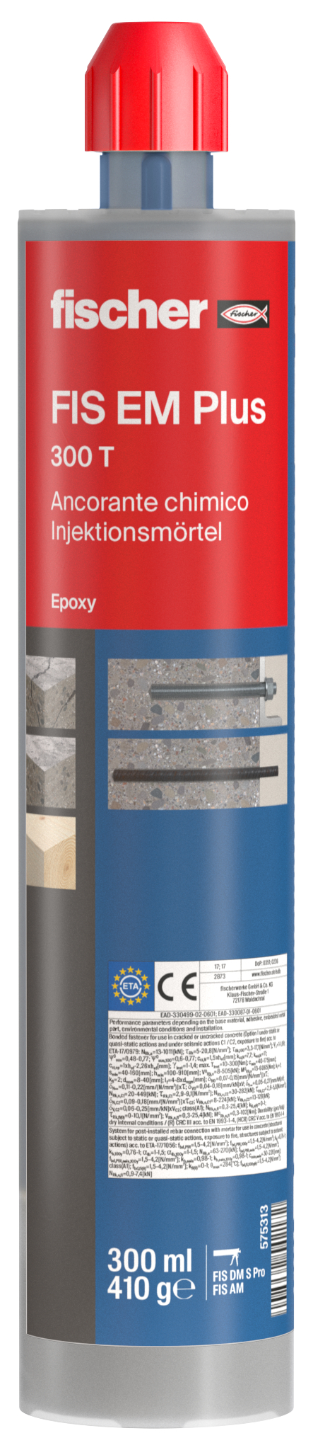 fischer Epoxidharzmörtel FIS EM Plus 300 T