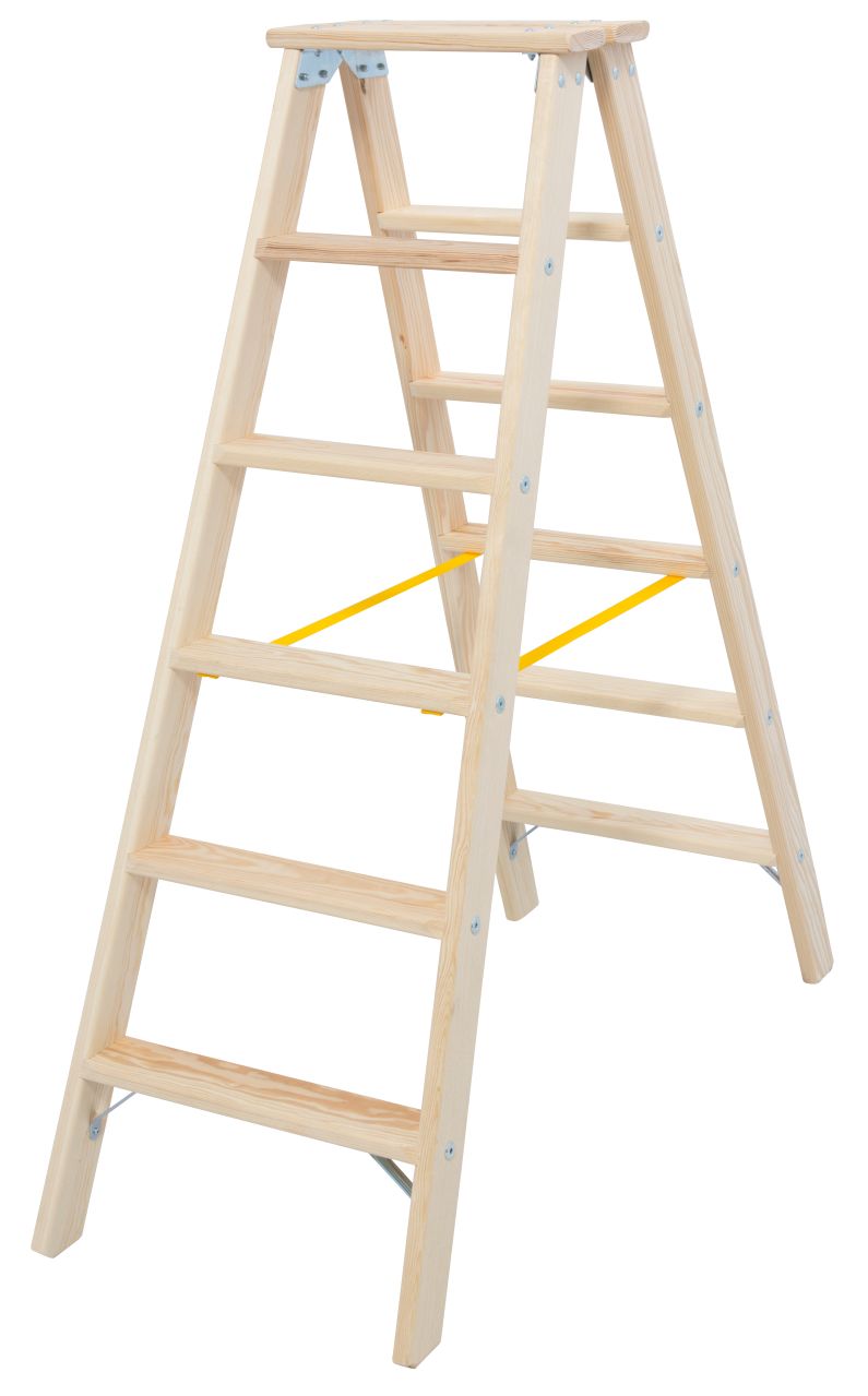Krause STABILO Stufen-DoppelLeiter 2x6 Stufen