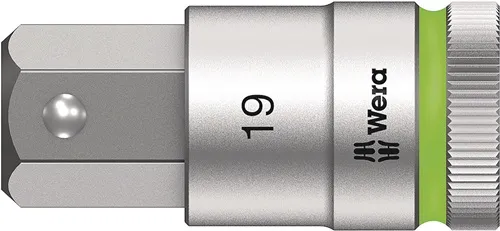Steckschlüsseleinsatz 8740 C HF 1/2 Zoll SW 19mm L.60mm WERA