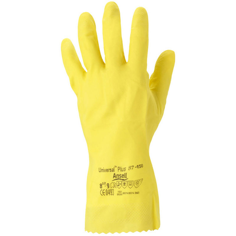 ANSELL Chemikalienschutzhandschuh ALPHATEC gelb (87-650)