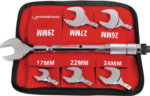 Drehmoment-Gabelschlüssel-Set SW 17-22-24-26-27-29mm