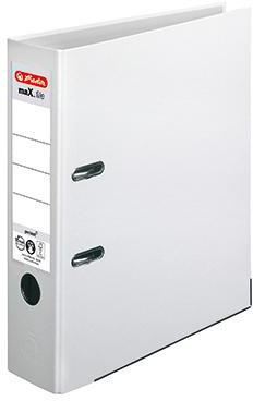 Herlitz Ordner maX.file protect 5480710 DIN A4 80mm PP weiß