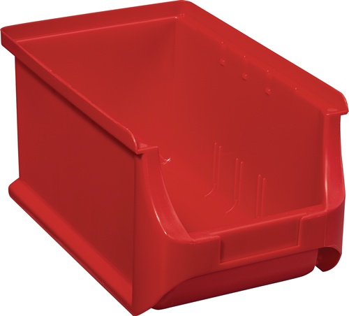 Sichtlagerkasten Profi-Plus L235xB150xH125mm PP rot ALLIT