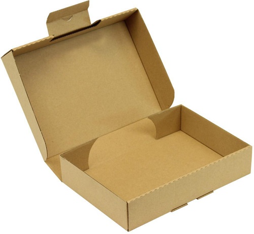Klappschachtel 1-wellig Maße 220x155x45mm A5 Qualität 1.3E Steckverschluss