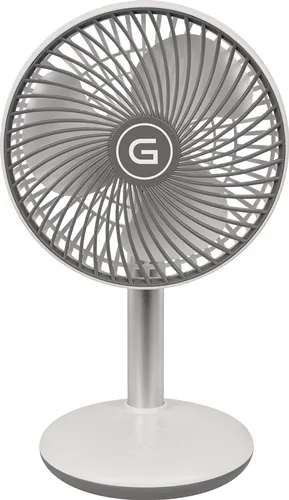 Akku-Tischventilator VENTI 3010 R D.15cm H.288mm 220-240/50 V/Hz weiss GUTFELS