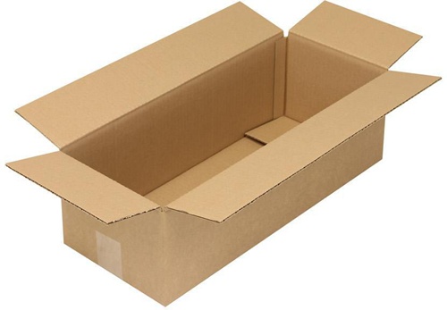 Faltkarton 1-wellig Maße 500x200x150mm Qualität 1.30 C braun TRANSPAK