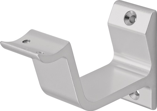 Handlaufträger 3552 Alu.silberf.elox.gewölbte Auflage HERMETA