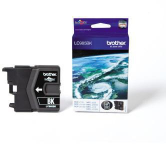 Brother Tintenpatrone LC985BK 300Seiten schwarz